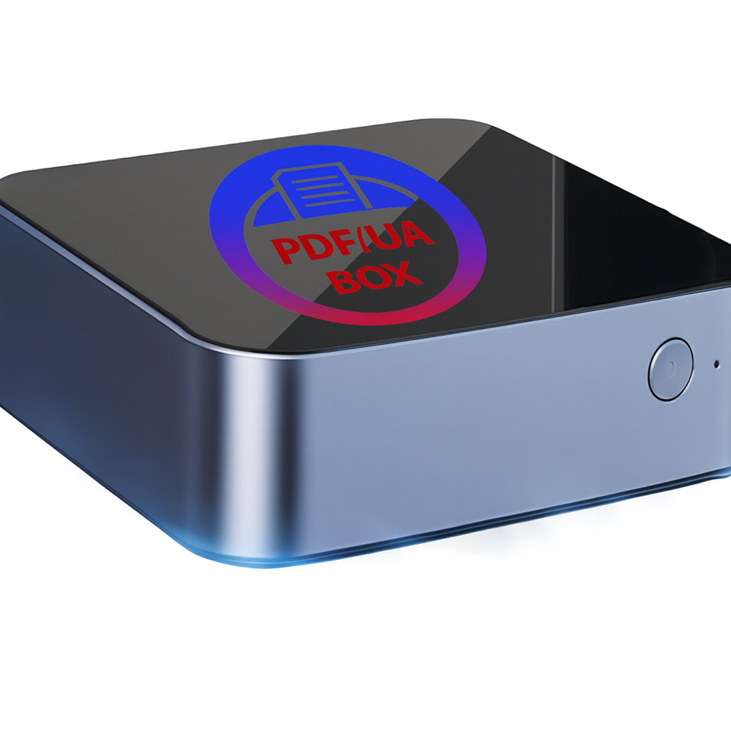 Eine schematische Darstellung der PDFUABox