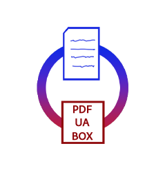 PDFUABox Logo – Symbol für barrierefreie PDF-Lösungen